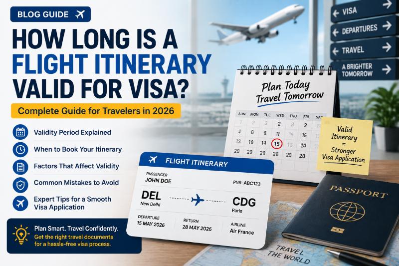 How Long Is a Flight Itinerary Valid for Visa in 2026?